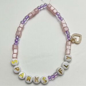 Taylor Swift Friendship Bracelet Sparks Fly Speak Now